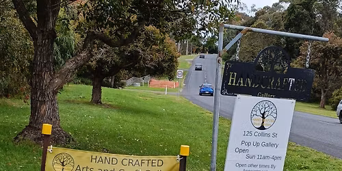 Handcrafted pop up Gallery 