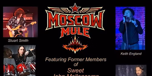 Moscow Mule (members of The Sweet, The Cult, Allman Bros) at Corbin Bowl!