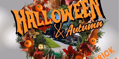 Halloween and autumn wreath making