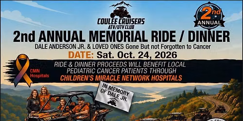 Memorial Ride \/ Dinner for Pediatric Cancer with CMN Hospitals @ Emplify with Gunderson Hospital