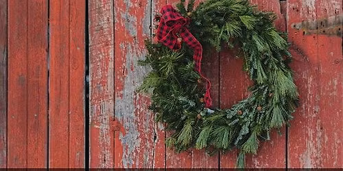 Build a Fresh Christmas Wreath