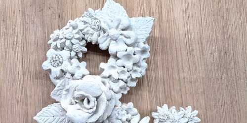Adult Workshop: Clay Flower Letters
