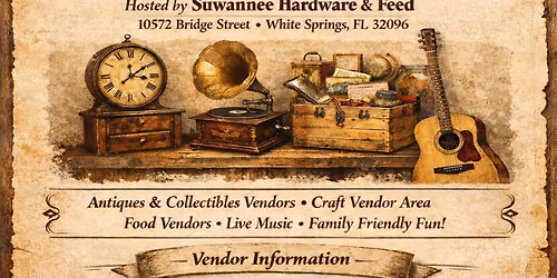 Historic White Springs FL Antiques & Collectibles Festival