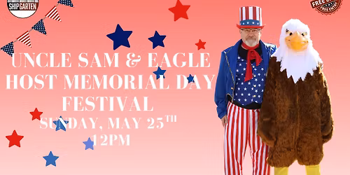 Memorial Day with Uncle Sam & Eagle