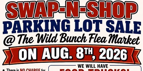 Parking Lot Sale with Food Trucks 