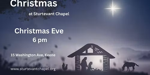 Christmas Eve at Sturtevant Chapel