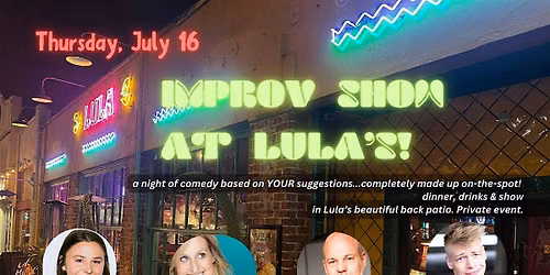 Improv Show at Lula's!