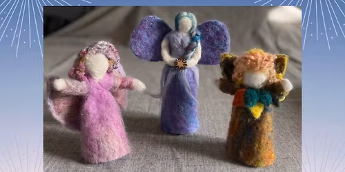 Christmas Angel Needle Felting