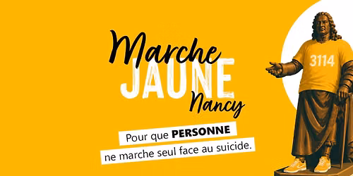 Marche jaune - Nancy 2026