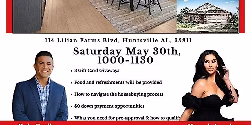 Amenities Grand Opening\/ Homebuyers Seminar