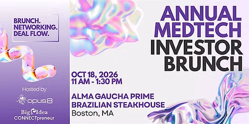 Annual Medtech Investor Brunch 2026