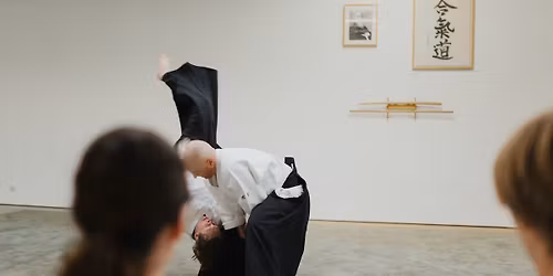 Aikido Lehrgang mit Bodo R\u00f6del Shihan, 6. Dan Aikikai in St. Vith\/Belgien