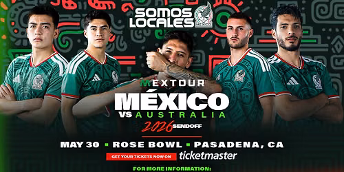 Mexico vs Australia Tickets