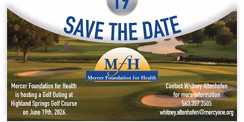 Mercer Foundation for Health Golf Outing