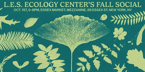 Volunteer at LES Ecology Center's Fall Social 2026