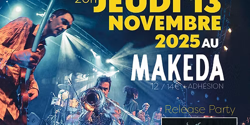 Release Party ! Cumbia Chicharra + Chu Chi Cha + Mobylette Sound System