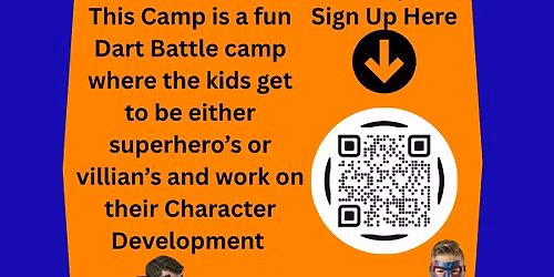 Super Hero Dart Wars Summer Camp