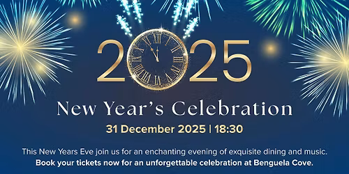 New Year's Eve Disco 2025 at Benguela Cove Wine Estate
