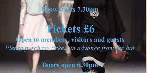 Astbury Golf Club Fashion Show 