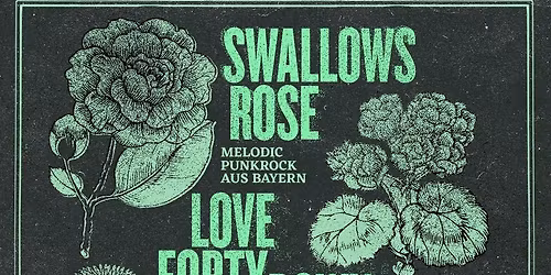 Swallow's Rose, Love Forty Down & CaFinta feat PeteFinne | Club Schilli, Ulm