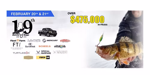 19th Annual Battle on Bago ice fishing tournament