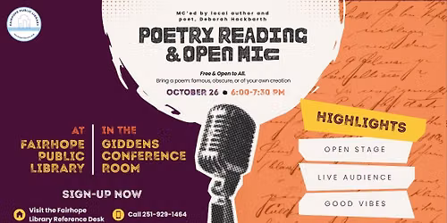 Poetry Reading & Open Mic