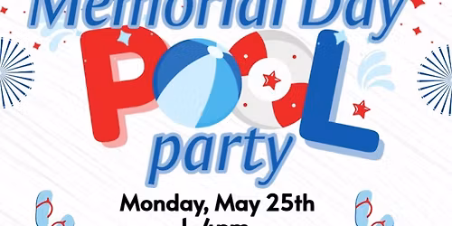 Memorial Day pool party