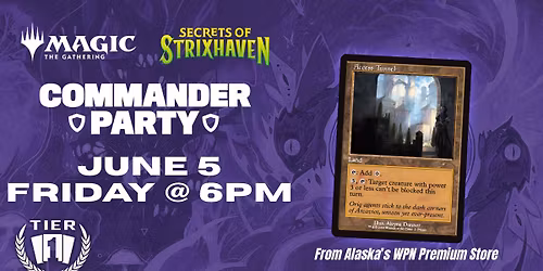 Magic: Secrets of Strixhaven Commander Party