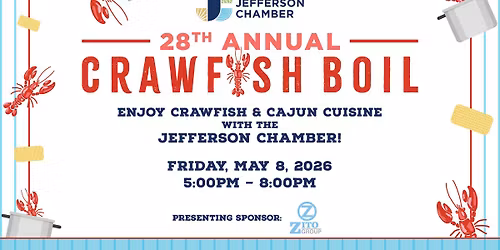 28th Annual Crawfish Boil - Presented by Zito Companies 