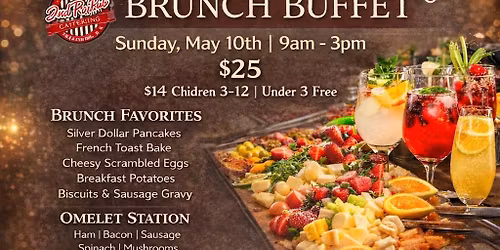 \ud83c\udf38 Mother\u2019s Day Brunch Buffet at Buckets Pub 2nd Round