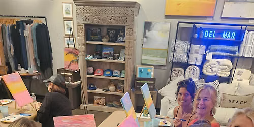 Paint N Sip In Wine Bar Event