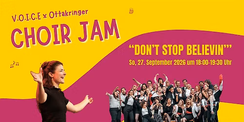 CHOIR JAM - V.O.I.C.E x Ottakringer - "Don't stop believin'"