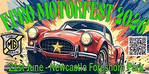 MG Car Club Hunter Region - Euro Motorfest 2026