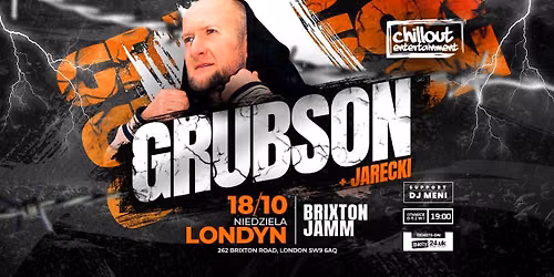 GRUBSON \/ Londyn NOWA DATA 18.10.2026!!!!