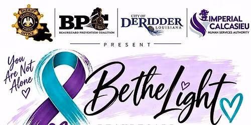Be the Light Beauregard Community Walk for Suicide Prevention