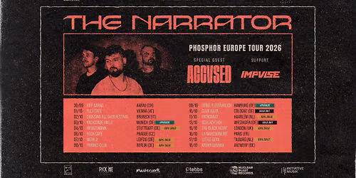 The Narrator - Europe Headline Tour 2026 | Hamburg