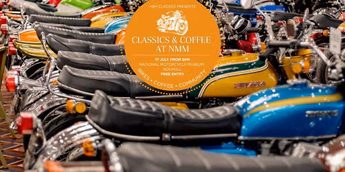 Classics & Coffee at the National Motorcycle Museum