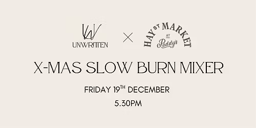 X-Mas Slow Burn Mixer