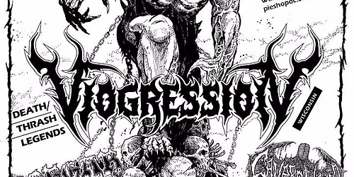 8\/23: Viogression, Cavern Womb, Gorgar @ Pie Shop DC