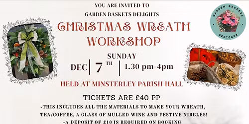 Christmas Wreath Workshop