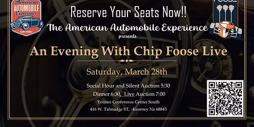 An Evening with Chip Foose Live In Person!