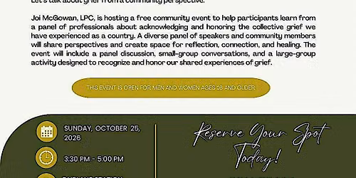 Panel Discussion on Collective Grief