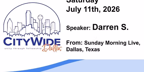CITYWIDE DALLAS: JULY11th