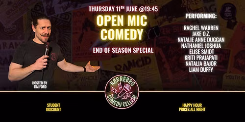 Thursday Open Mic: End Of Season Special