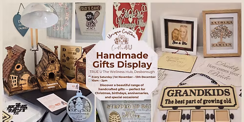 Handcrafted Treasures Displayed at True U The Wellness Hub