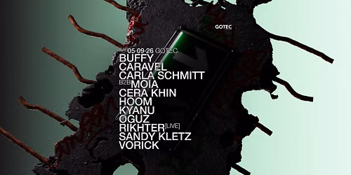 RIKHTER (LIVE), CERA KHIN, OGUZ, CARAVEL and many more...