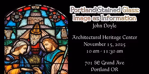 Portland Stained Glass: Image as Information