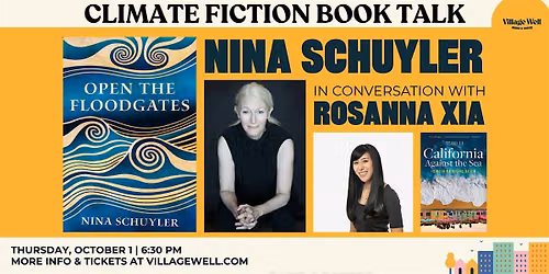 Climate Fiction Book Talk: Open the Floodgates by Nina Schuyler