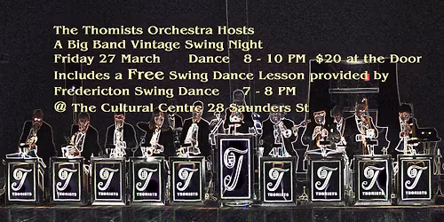 The Thomists Orchestra Hosts a Big Band Vintage Swing Night