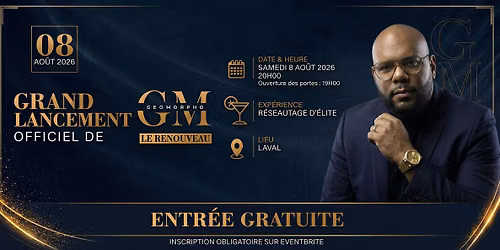 Lancement officiel de GeoMorpho